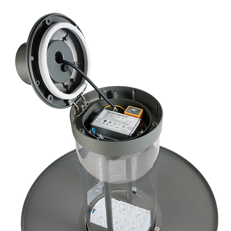 YMLED-6107 Lampu Taman LED Luaran Dengan Lampu Soket Zhaga Pintar
