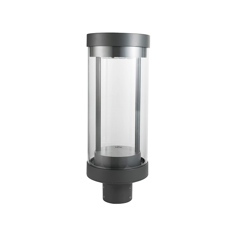 YMLED-6108 Aluminium PC Body LED Post Top Lampu Landskap