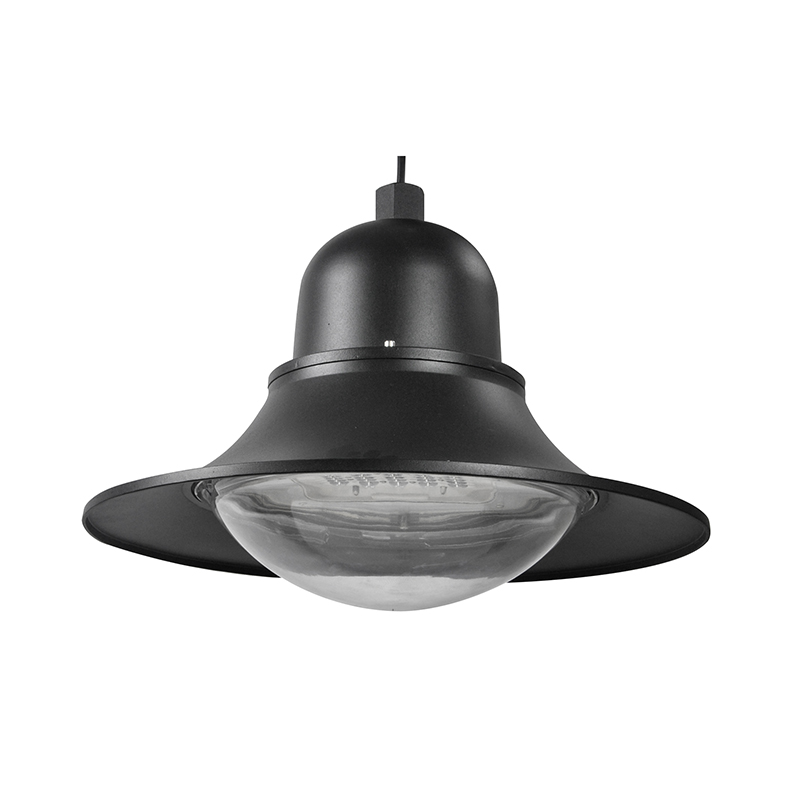 YMLED-6128 Die Cast Aluminium Pemasangan Lampu Taman LED Tahan Cuaca