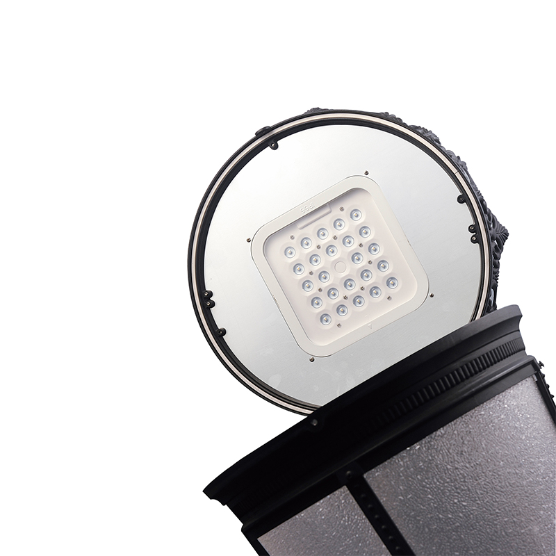 YMLED-6125 Lampu Atas Pos LED Aluminium Klasik Eropah Eropah