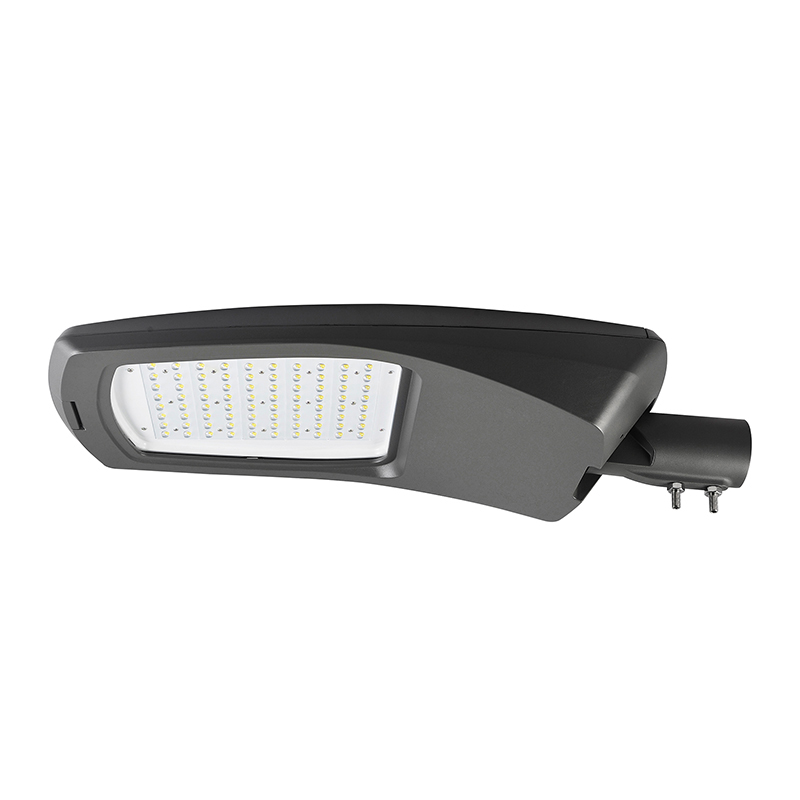 YMLED-6408L Aluminium Die-casting Kecerahan Tinggi Dengan Penutup Kaca Terbaja Lampu Jalan LED