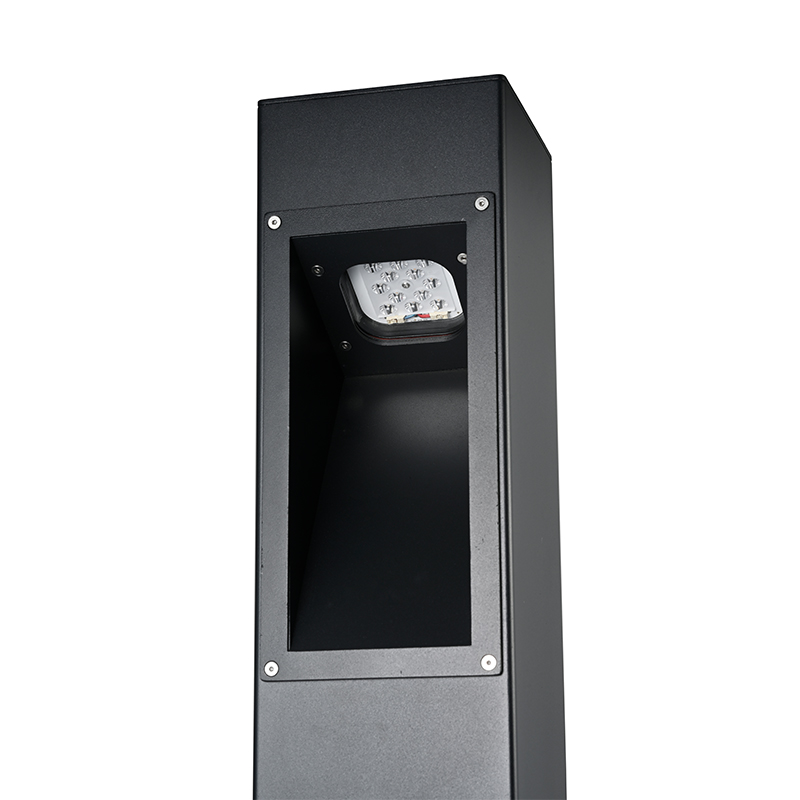 YMLED-6245 Lampu Bollard LED Segi Empat Baharu Lampu IP65 Luaran