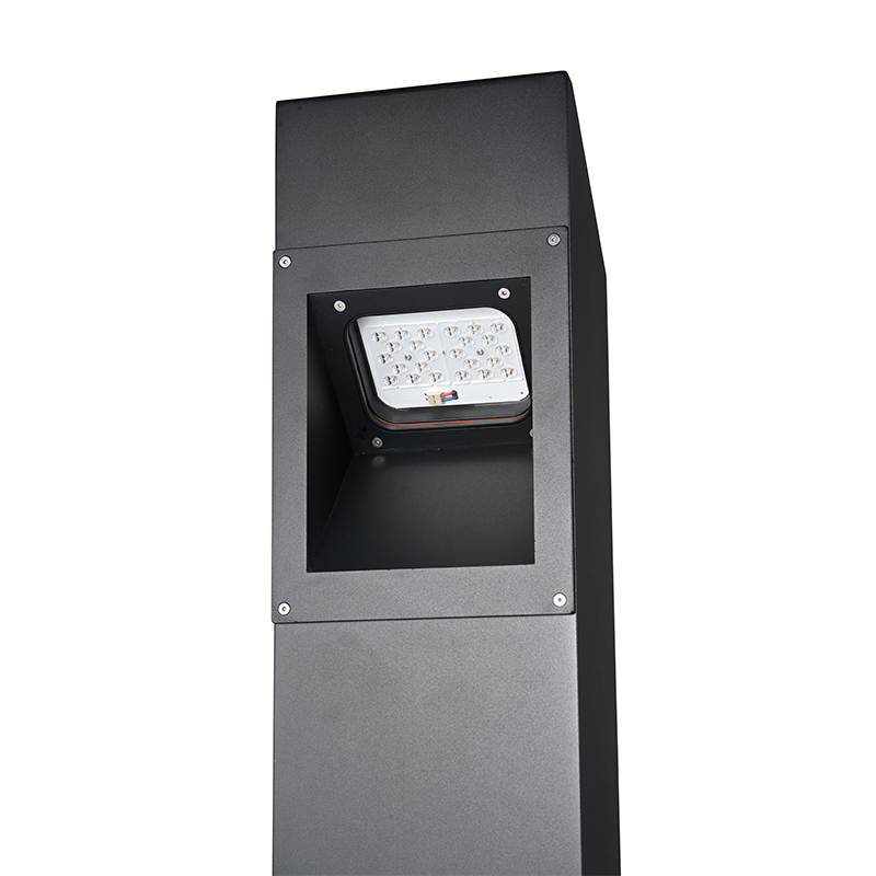 YMLED-6246 Pencahayaan Rumput Bollard LED Luaran segi empat tepat baharu YMLED-6246 Pencahayaan Rumput Bollard LED Luaran segi empat tepat baharu